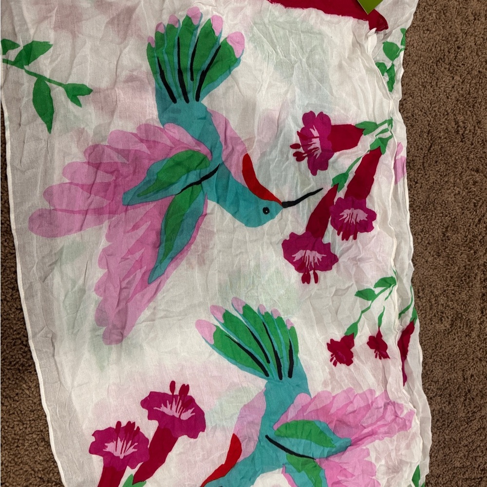 Kate Spade Multicolor Floral Scarf - Picture 3 of 6